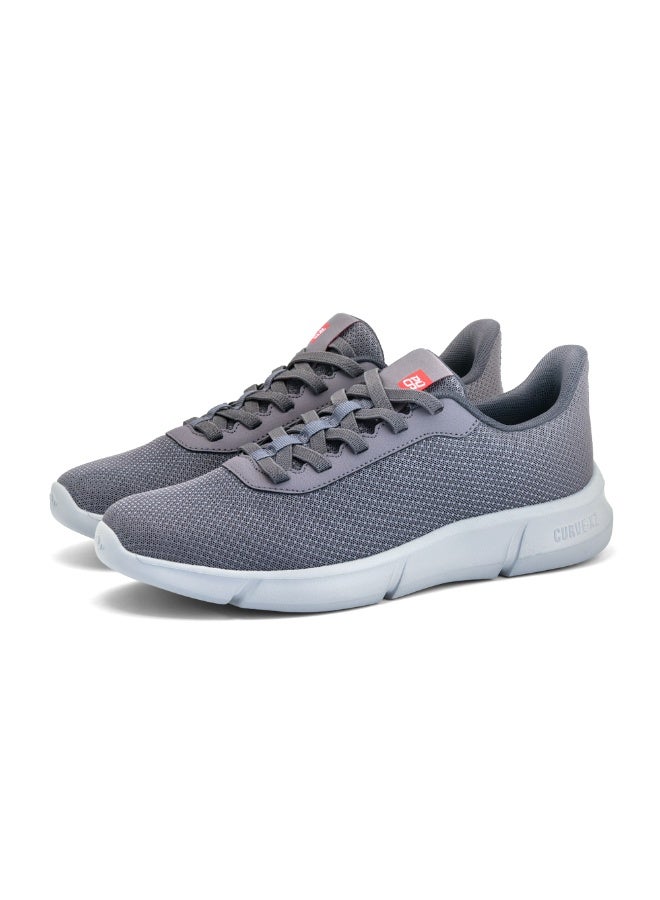 Puca shoes For men | Light weight Breathable stylish men shoes | Stacker Grey - Image 2
